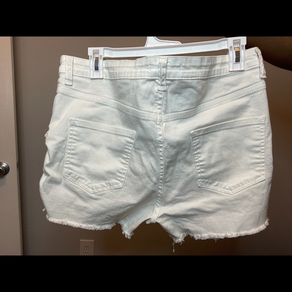 White Shorts